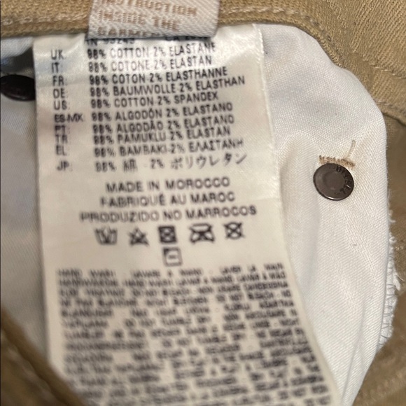 Diesel Thaver cotton 5 pocket Tan Trendy casual everyday denim stretch jean 30 - Picture 8 of 8